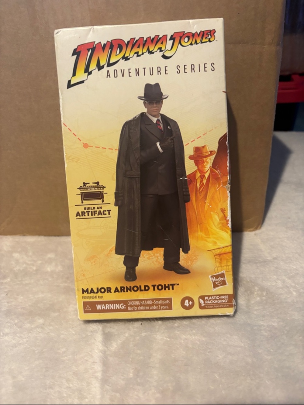 NEW Hasbro Indiana Jones Major Arnold Toht Action Figure - Black